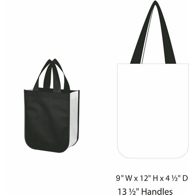 Promotional Shiny Non-Woven Shopper Tote Bag