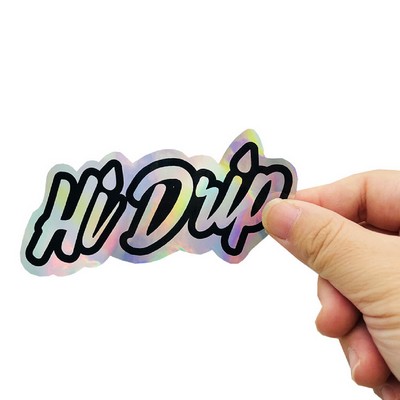 Custom Laser holographic Stickers