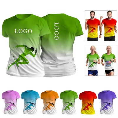 Quick Dry Athletic T-Shirt for Sports and Fitness