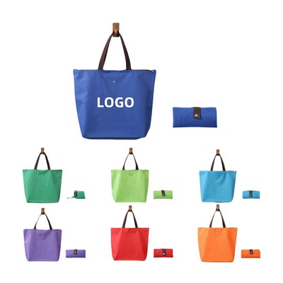 Oxford Cloth Foldable Shopping Tote Bag