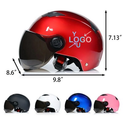 Half Shell Motorcycle Helmet