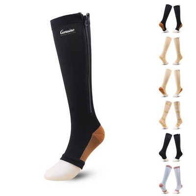 Zippered Compression Stocking