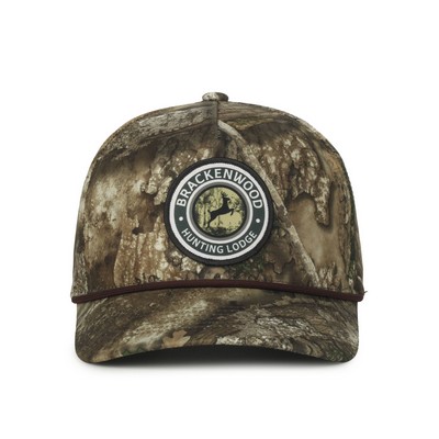 Perforated Camouflage 5-Panel Cap