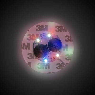 Multi-Color Bottle Illuminator Coaster