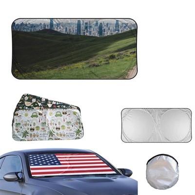 Full Color Car Windshield Sunshade