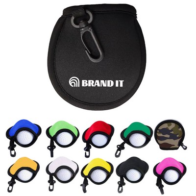 Custom Portable Golf Ball Cleaner Pouch Washer Pocket