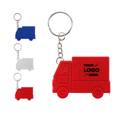 Truck Tape Measure Keychain