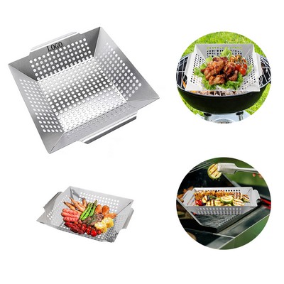 8" Heavy-duty Metal Grill Cooking Grid
