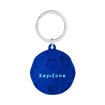 Silicone Squish Ball Keychain