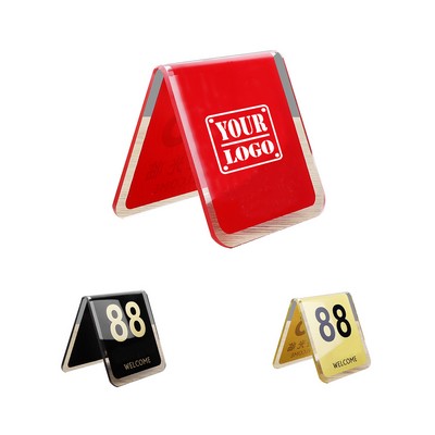 Acrylic Table Numbers