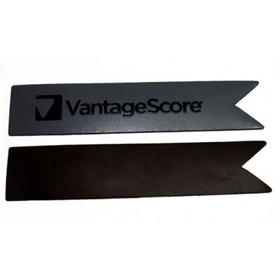 Ribbon Edged Leather Book Marker