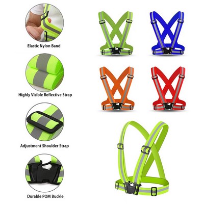Adjustable And Reflective Safety Belt
