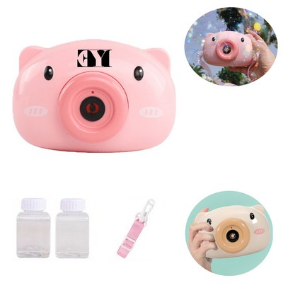 Piggy Bubble Machines
