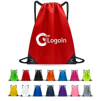 Drawstring Backpack Draw String Sport Bag for Outdoor
