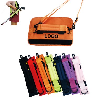 Portable Grip-Style Golf Hand-Carry Club Bag