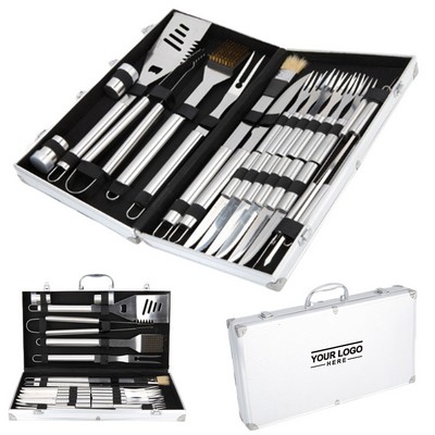 Aluminum Box Barbecue Tool Set