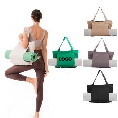 Yoga Canvas Tote Bag
