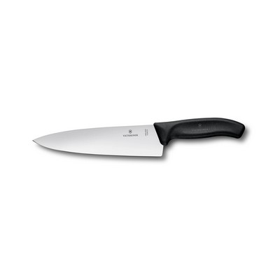 Swiss Classic, Chef's Knife, 20cm, Straight Edge, Black