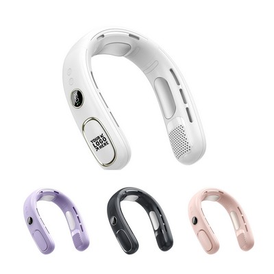 Semiconductor Hanging Neck Fan with Digital Display