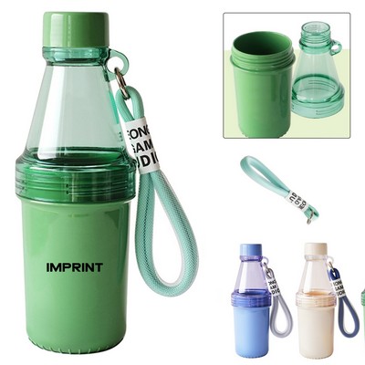 530Ml/17.9Oz Sports Water Bottle With Removable Body