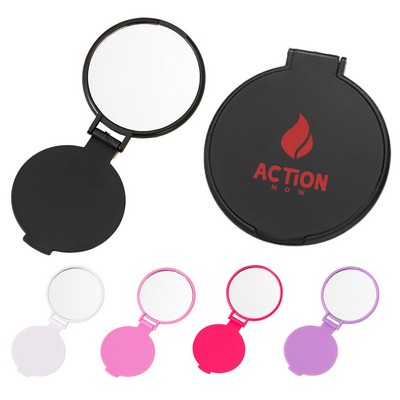 Round Folding Compact Mirror