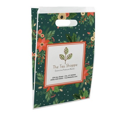 Christmas Scatter Design 3 Merchant Paper Bags (9" x 13" x 2.5")