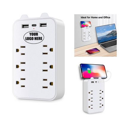 Portable 9-in-1 Wall Extension Outlet