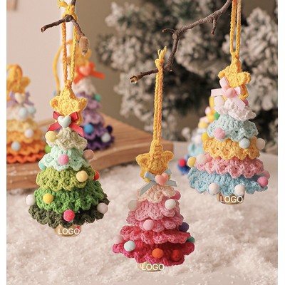 Plush Crochet Christmas Ornament
