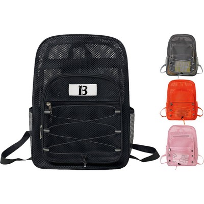 Breathable Mesh Beach Backpack