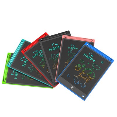 8 1/2" LCD Writing Tablet Scratch Resistant Drawing Board For Kids And Adults