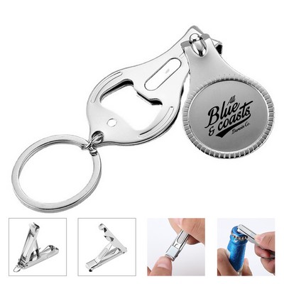 Nail Clipper with Bottle Opener