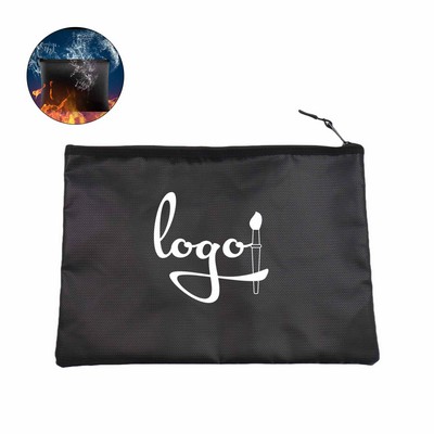 Waterproof And Fireproof Document Pouch