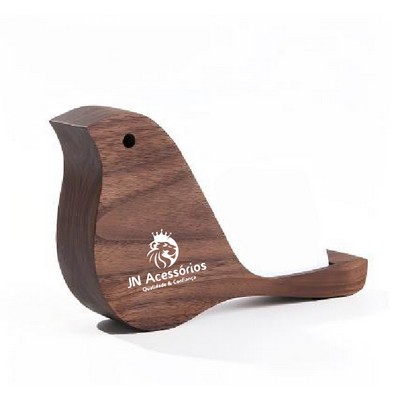 Unique Design Bird Shape Wood Acrylic Sign Holder