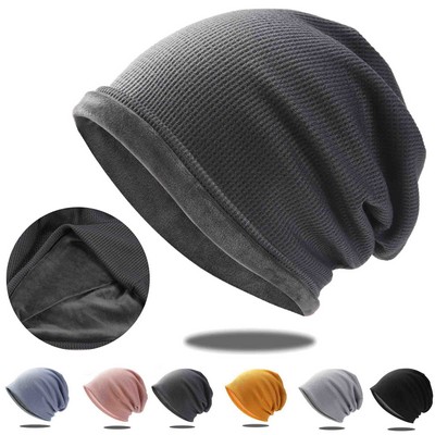 Skull Cap Beanie Sleep Hat Multifunctional Helmet Liner Cap For Men and Women