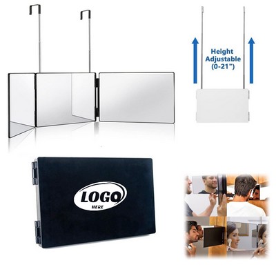 Trifold Haircut Mirror