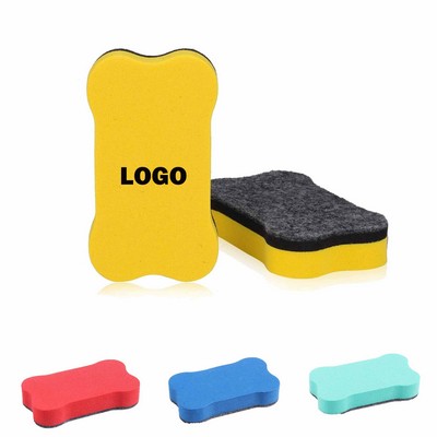 Magnetic EVA Bone Whiteboard Eraser