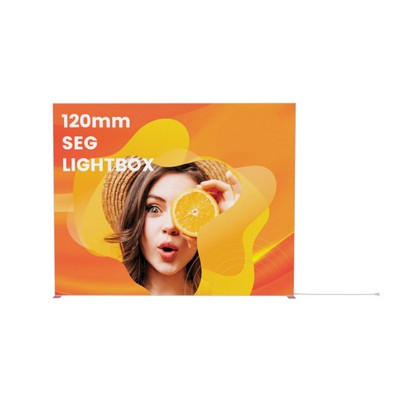 10'W x 8'H PVC SEG Lightbox Tooless Double Sided Print(Frame+Fabric)