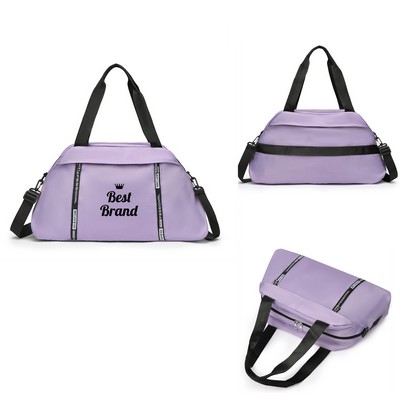 Dry Wet Separation Handbag Lightweight Luggage Bag