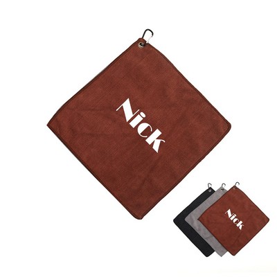 Premium Golf Microfiber Cleaning Towel
