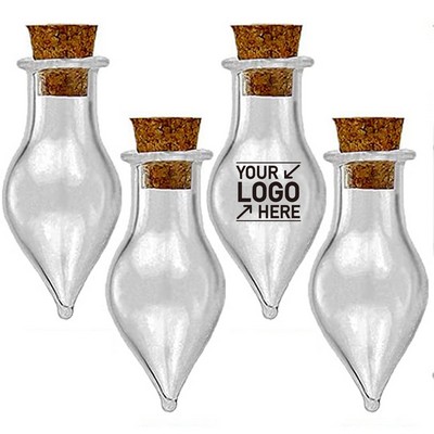 Mini Tiny Clear Glass Jar