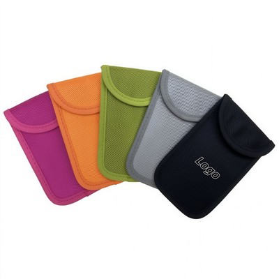 Signal Blocking Car Key Pouch for RFID GPS and Magnetic Protection
