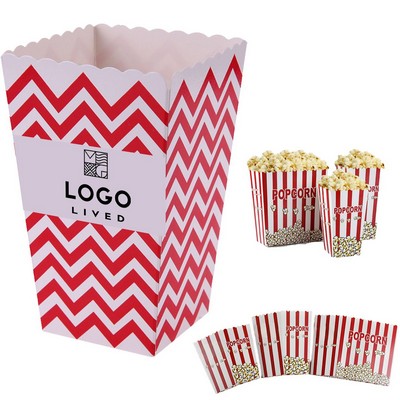 32 Oz. Popcorn Paper Container Box Foldable