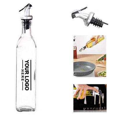 17 oz Glass Oil Pourer Bottle