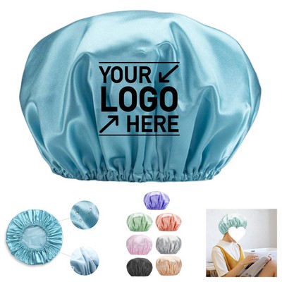 Waterproof Satin Shower Cap