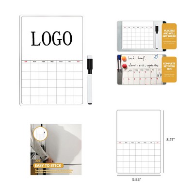 Reusable Magnetic Schedule Stickers