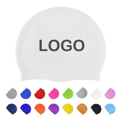 Elasticity Silicone Swim Cap