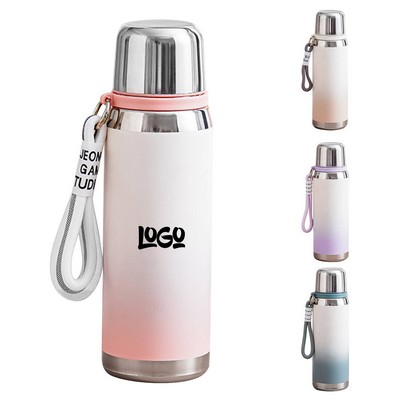 27Oz Insulated Stainless Steel Bottle With Cup