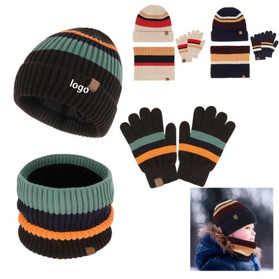 Kids Thermal Set: Hat, Neck Warmer & Mittens