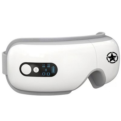 Heated Eye Massager with Compression & Wireless Music