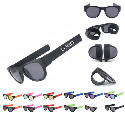 Silicone Bracelet Sunglasses Foldable